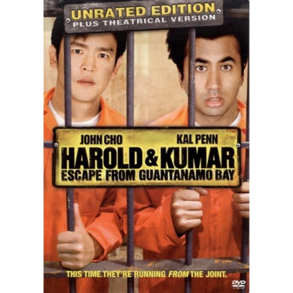 Harold & Kumar Escape From Guantanamo Bay  - DVD, 2008 (Unrated + Theatrical)